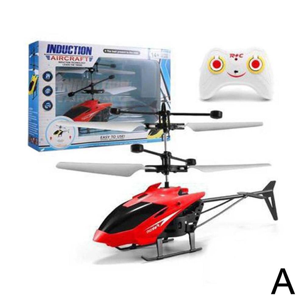Helicóptero de inducción con control remoto, avión de inducción, avión infantil, juguete volador con suspensión de modo dual