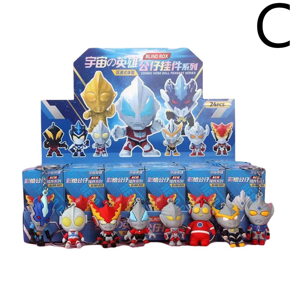 thumbnail image 1 of 24 cajas de figuras de acción de My Little Pony, estilo caja ciega, mini muñecas de anime de dibujos animados, juguetes colgantes, 1 of 2