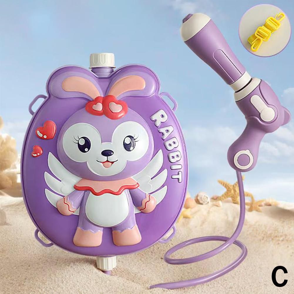 Pistola de agua de mochila para niños, juguete de verano, nueva pistola de agua extraíble, juguete de playa para peleas de agua, pistola rociadora de agua