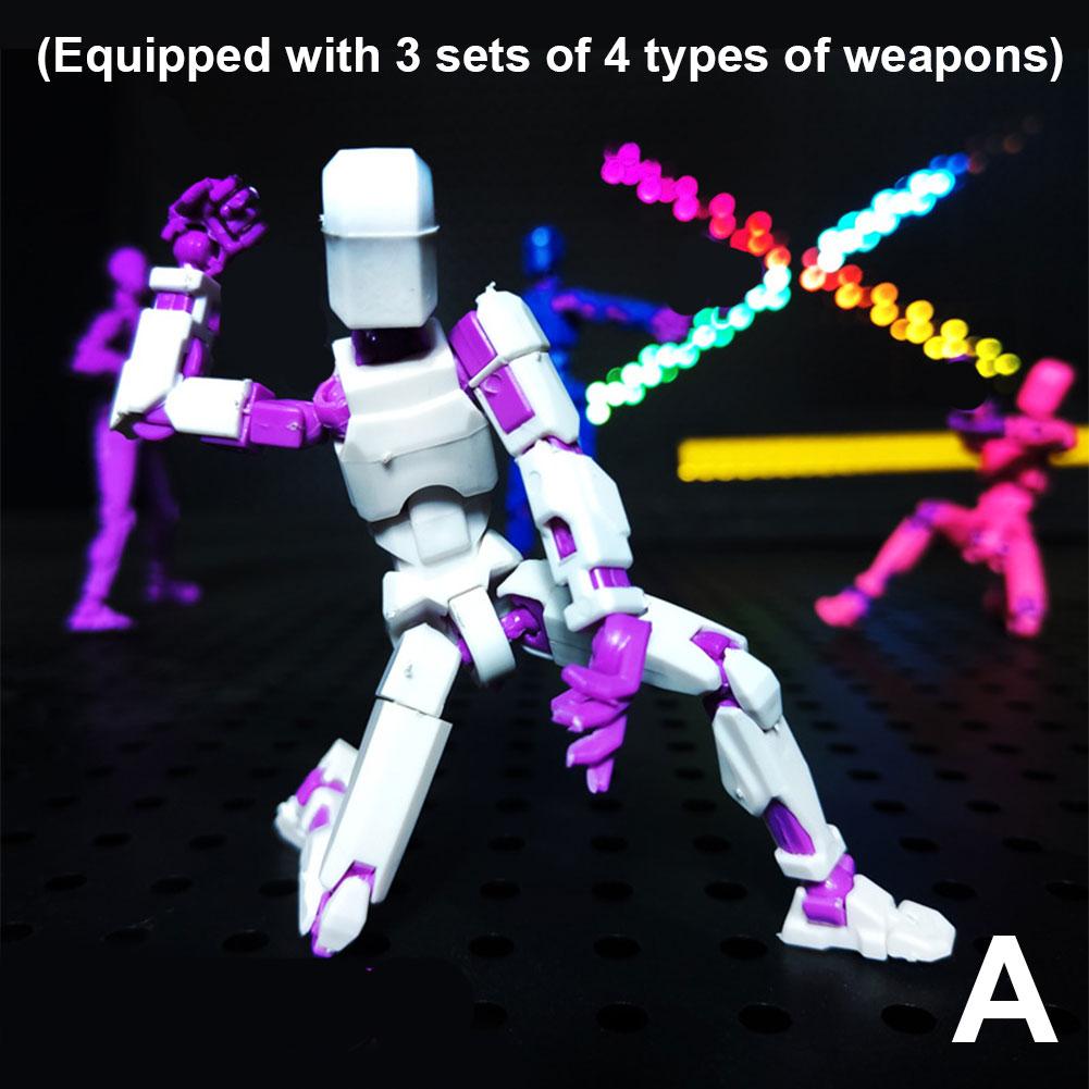 thumbnail image 1 of Figura de acción Lucky 13 Thirteen, nueva versión, multiarticulación, cuerpo completo, móvil, impresa en 3D, minifigura, juguete para ensamblar, 1 of 2