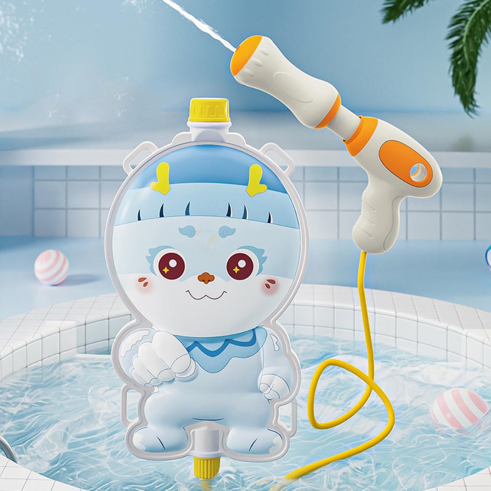 thumbnail image 1 of Mochila 3D de dibujos animados para niños, juguetes de playa con agua extraíble, pistola de agua para niños y niñas, 1 of 2