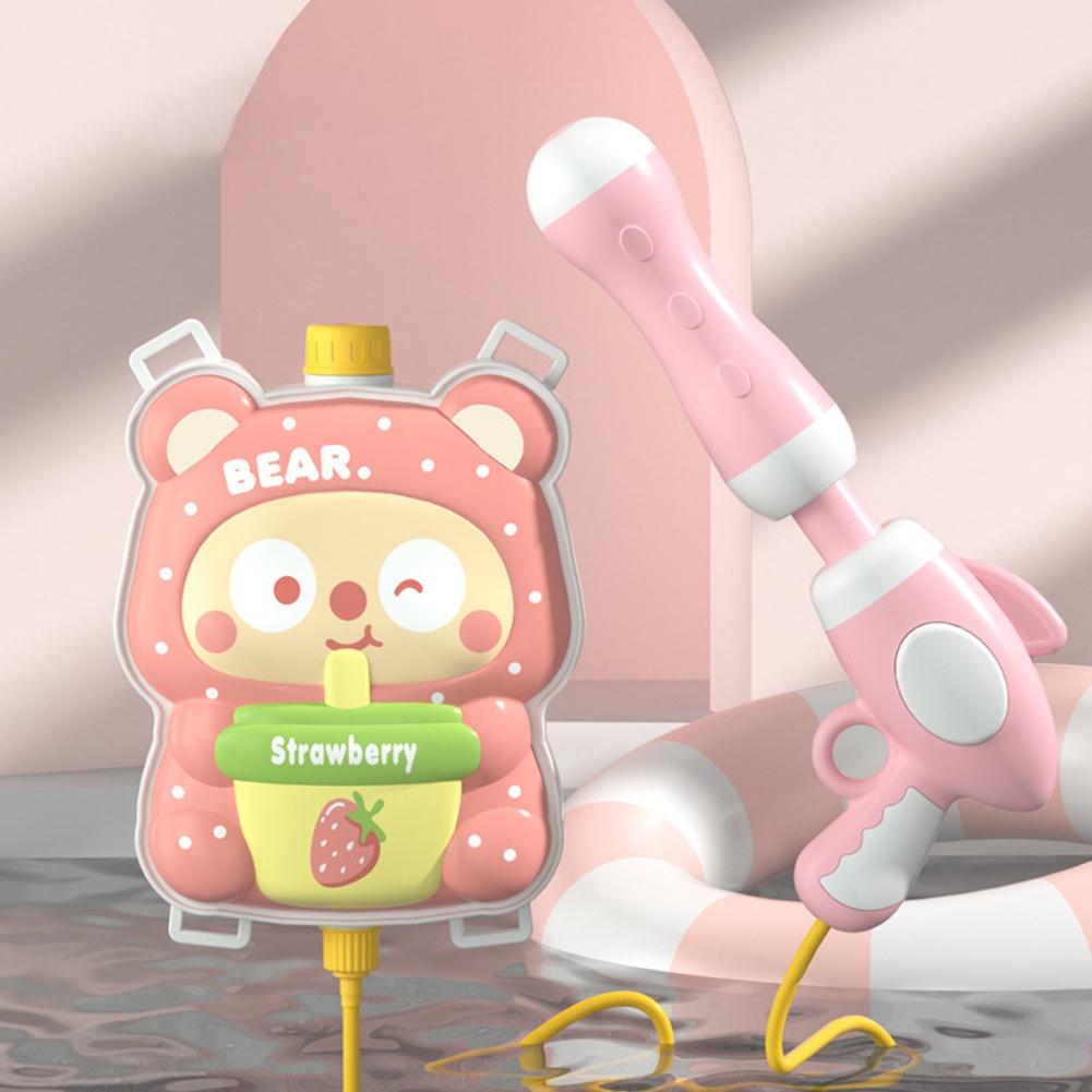 thumbnail image 1 of Mochila 3D de dibujos animados para niños, juguetes de playa con agua extraíble, pistola de agua para niños y niñas, 1 of 7