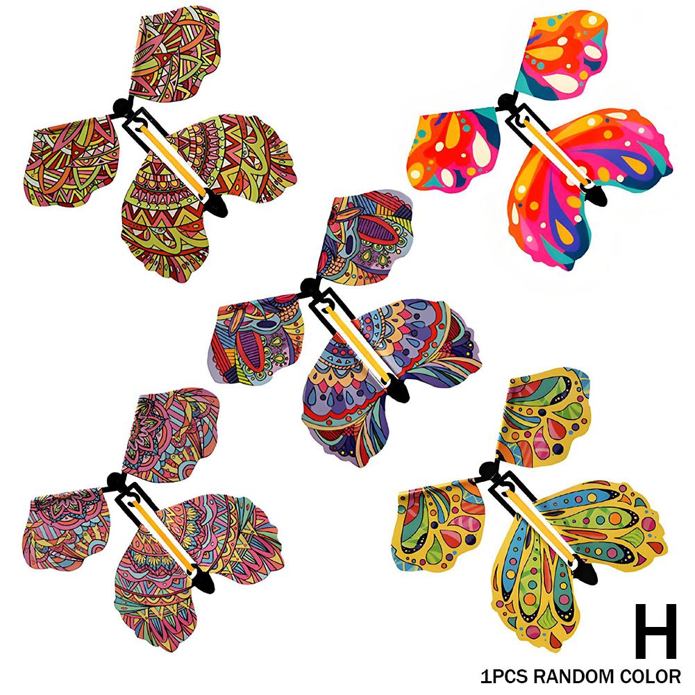 Marcapáginas único de mariposa mágica voladora, juguete de regalo, celebridad de Internet, fabricante de accesorios mágicos de TikTok
