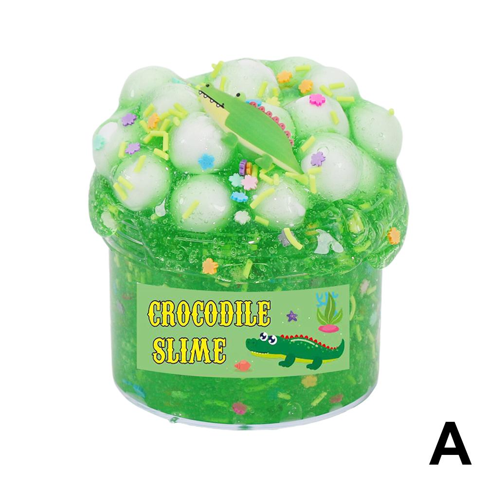 thumbnail image 1 of Slime Cristal Transparente Barro Transparente Pegamento Cabeza de Toro Fruta Animal Color Barro Slime Set Kit Slime, 1 of 7