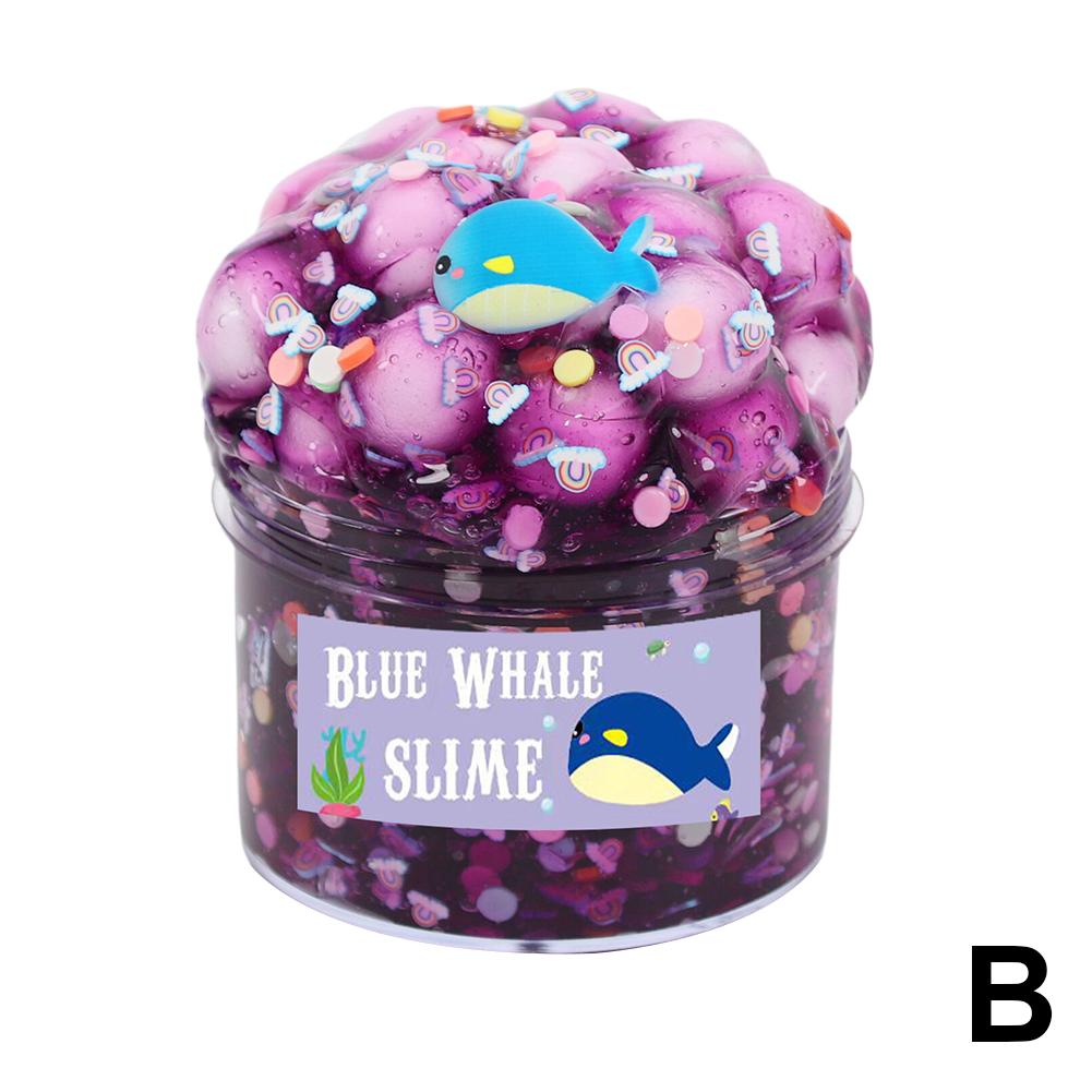 thumbnail image 1 of Slime Cristal Transparente Barro Transparente Pegamento Cabeza de Toro Fruta Animal Color Barro Slime Set Kit Slime, 1 of 7