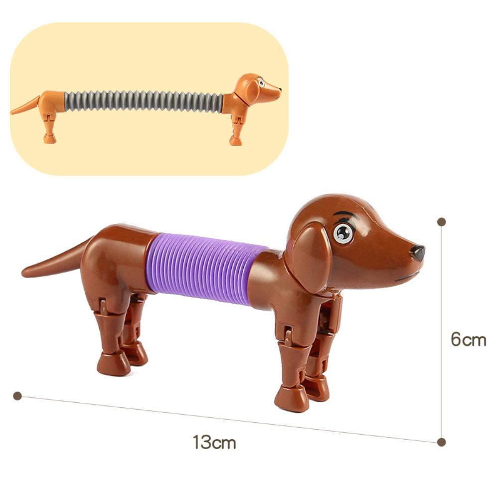 Juguetes retráctiles multiforma y estirables de animales, muy populares, con dibujos animados de celebridades de Internet, adorables juguetes retráctiles de descompresión para mascotas.