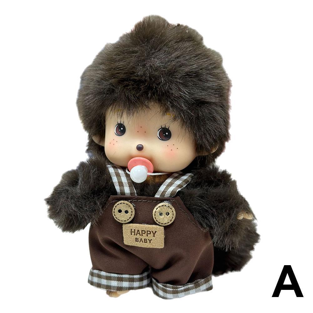 thumbnail image 1 of Muñeca de peluche Monchhichi de 15 cm para jardín de infantes. Muñeca Monchhichi con garras., 1 of 2