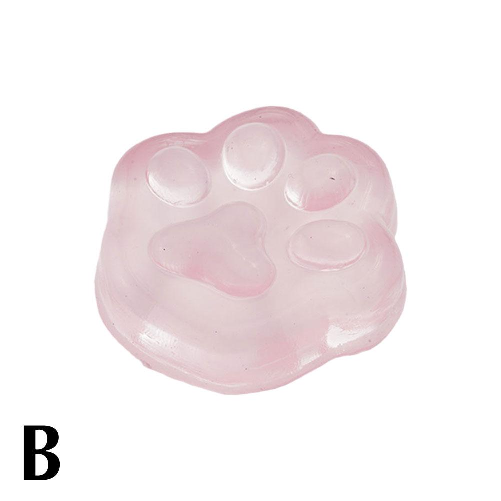 thumbnail image 1 of Cubo de hielo con forma de garra de gato, divertido juguete para apretar, para desahogar y aliviar el estrés, regalo pequeño para niños., 1 of 7