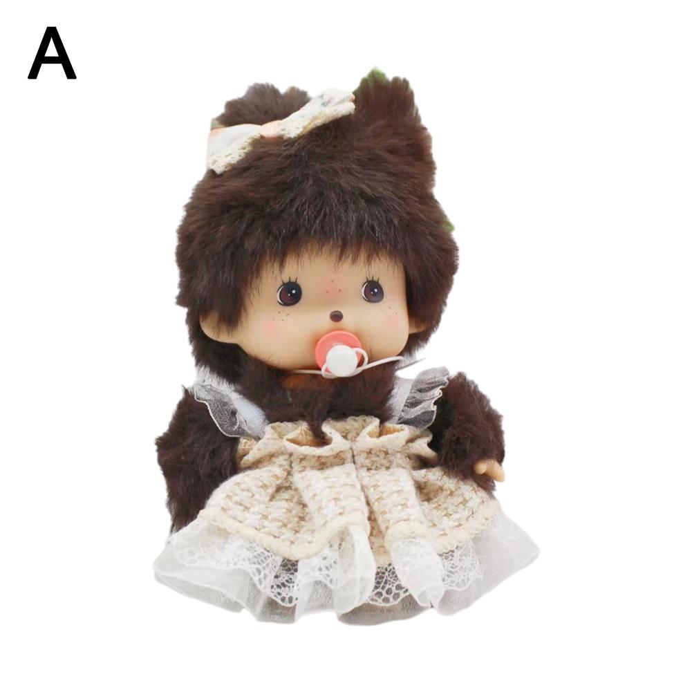 thumbnail image 1 of Muñeco de peluche de 15 cm con forma de mono, ideal para guarderías, Monchhichi, máquina de garras., 1 of 2