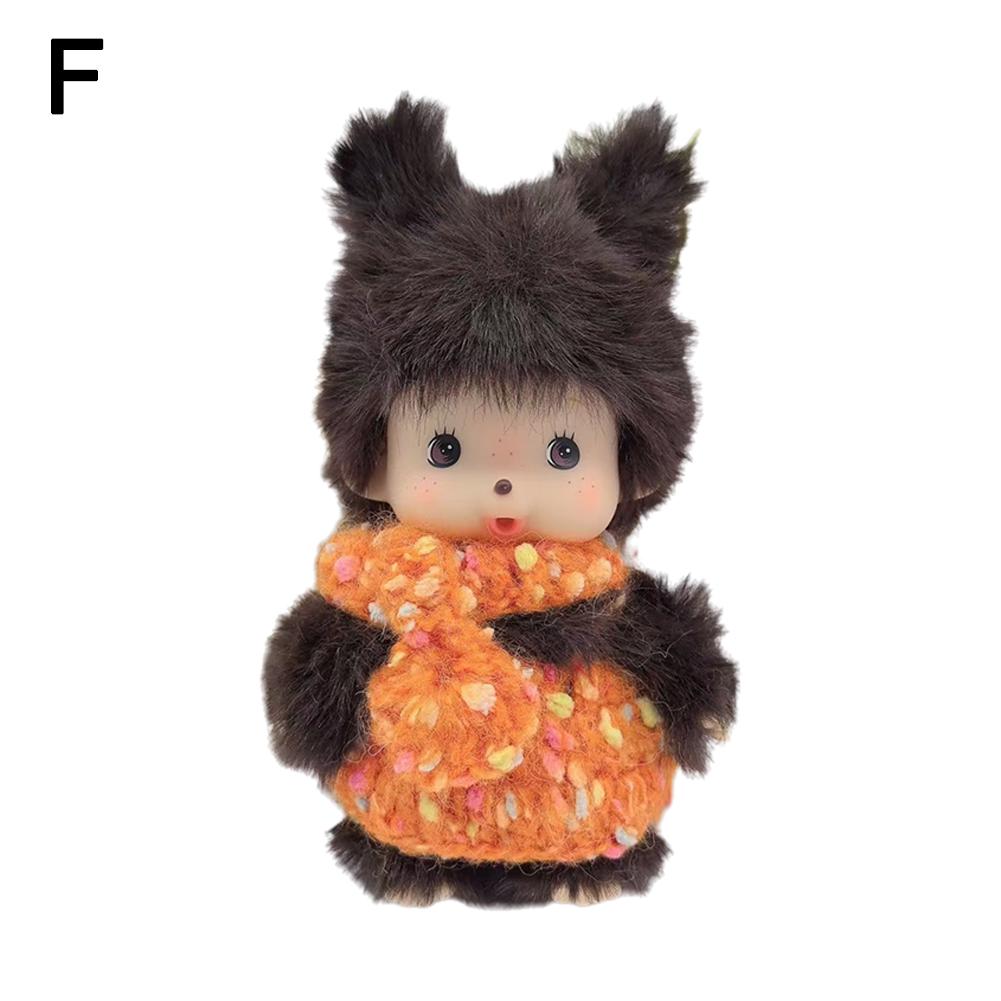 Muñeco de peluche de 15 cm con forma de mono, ideal para guarderías, Monchhichi, máquina de garras.