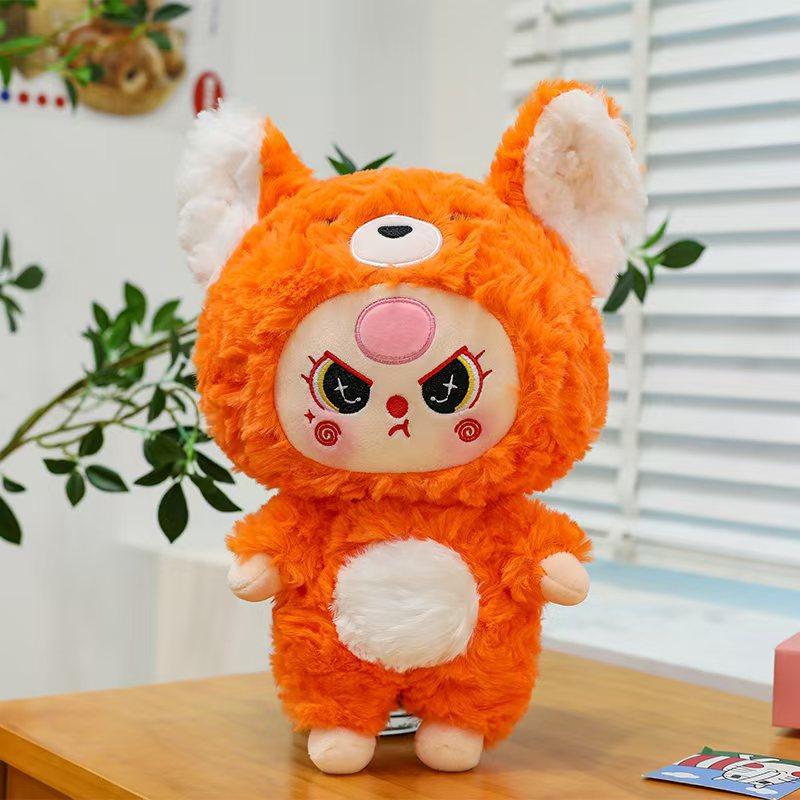 thumbnail image 1 of Muñeco de conejo de orejas caídas de tres años, muñeco creativo, almohada grande, muñeco de peluche, muñeco de agarre, máquina de regalo de redención, 1 of 2