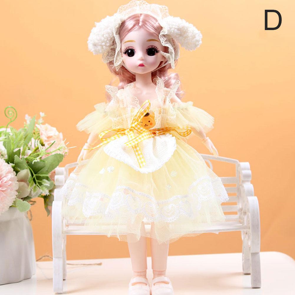 thumbnail image 1 of Muñeca princesa de 30 cm para vestir, juego de casa de muñecas, regalo para niña, juguete para niños, 1 of 2