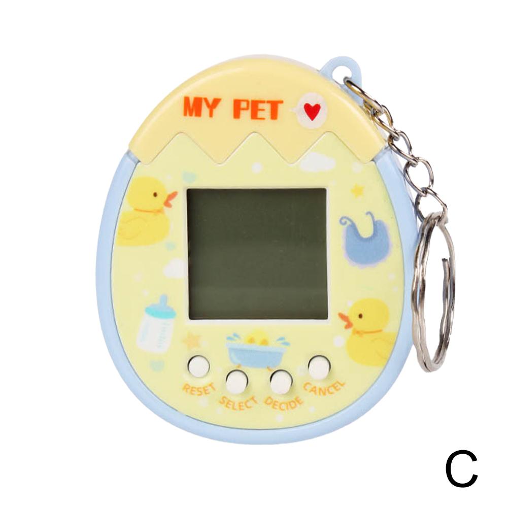 Máquina electrónica para mascotas de comercio exterior, consola de juegos electrónica portátil para entrenamiento virtual de mascotas, llavero, juguetes de gran venta transfronteriza