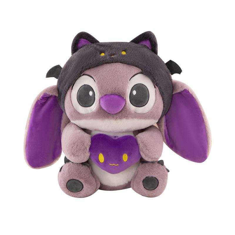 Peluche de Stitch, el pequeño diablo, muñeco infantil, regalo de cumpleaños, almohada para niña