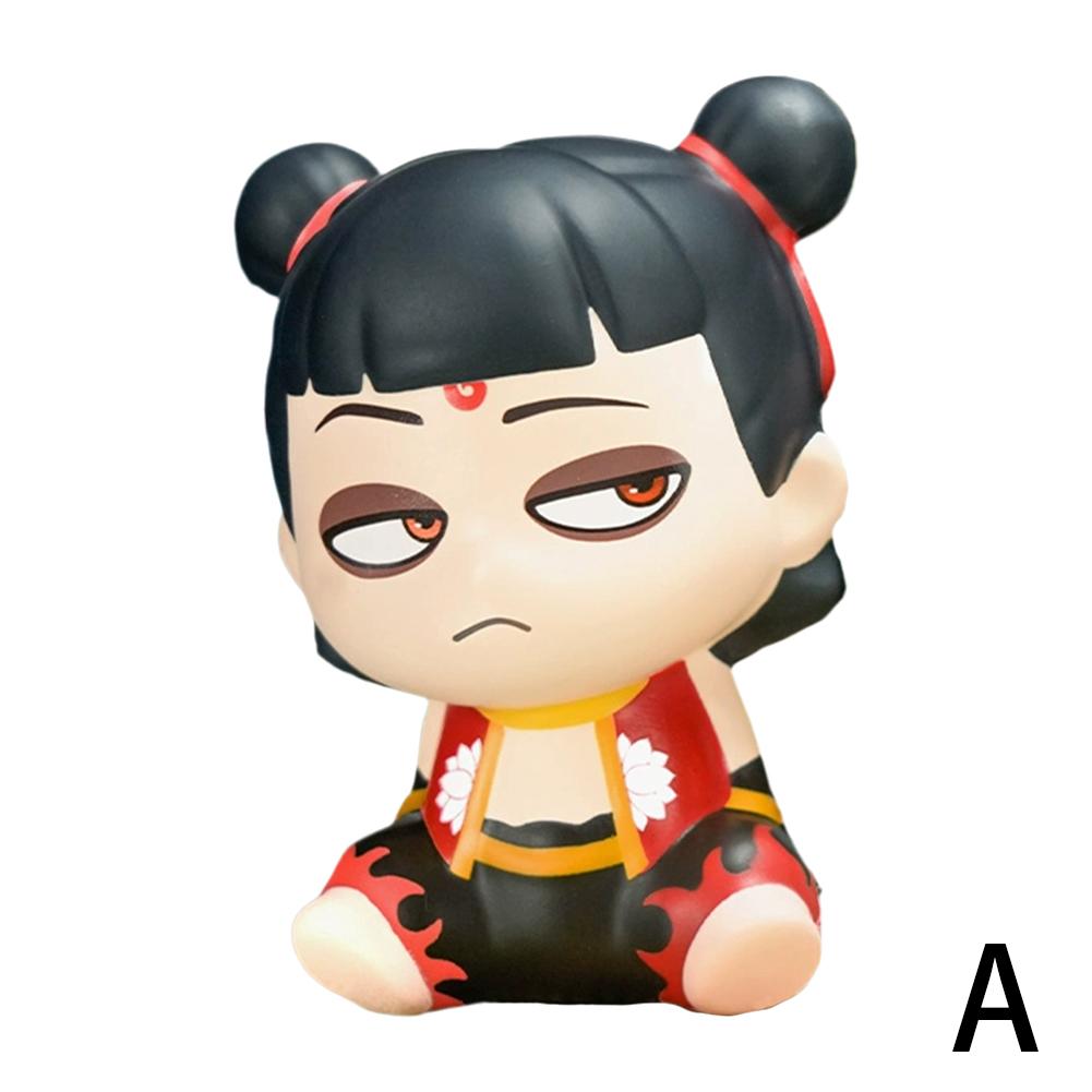 El auténtico Nezha Devil Boy conquista al Rey Dragón 2 que rodea a Nezha Nezha Nie Ni Le Muñeca de película hecha a mano Muñeca Ao Bing Nace Devil Boy