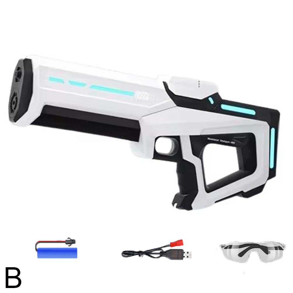 thumbnail image 1 of Pistola de agua eléctrica de pulso, juguete de absorción de agua automático genial para niños, pistola de agua de inducción de ráfaga., 1 of 7