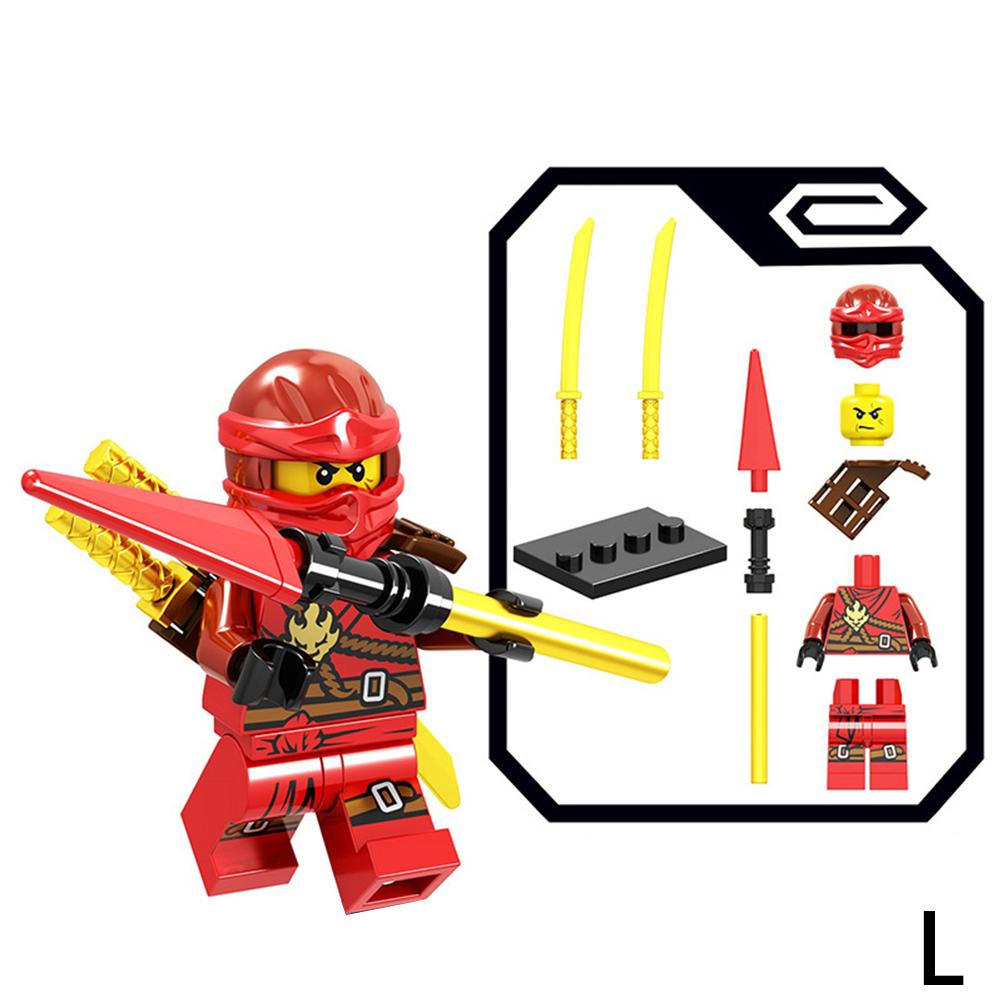 thumbnail image 1 of Guoku Ga131-148 Phantom Series - Minifiguras ninja para ensamblar educativas para niños, 1 of 7