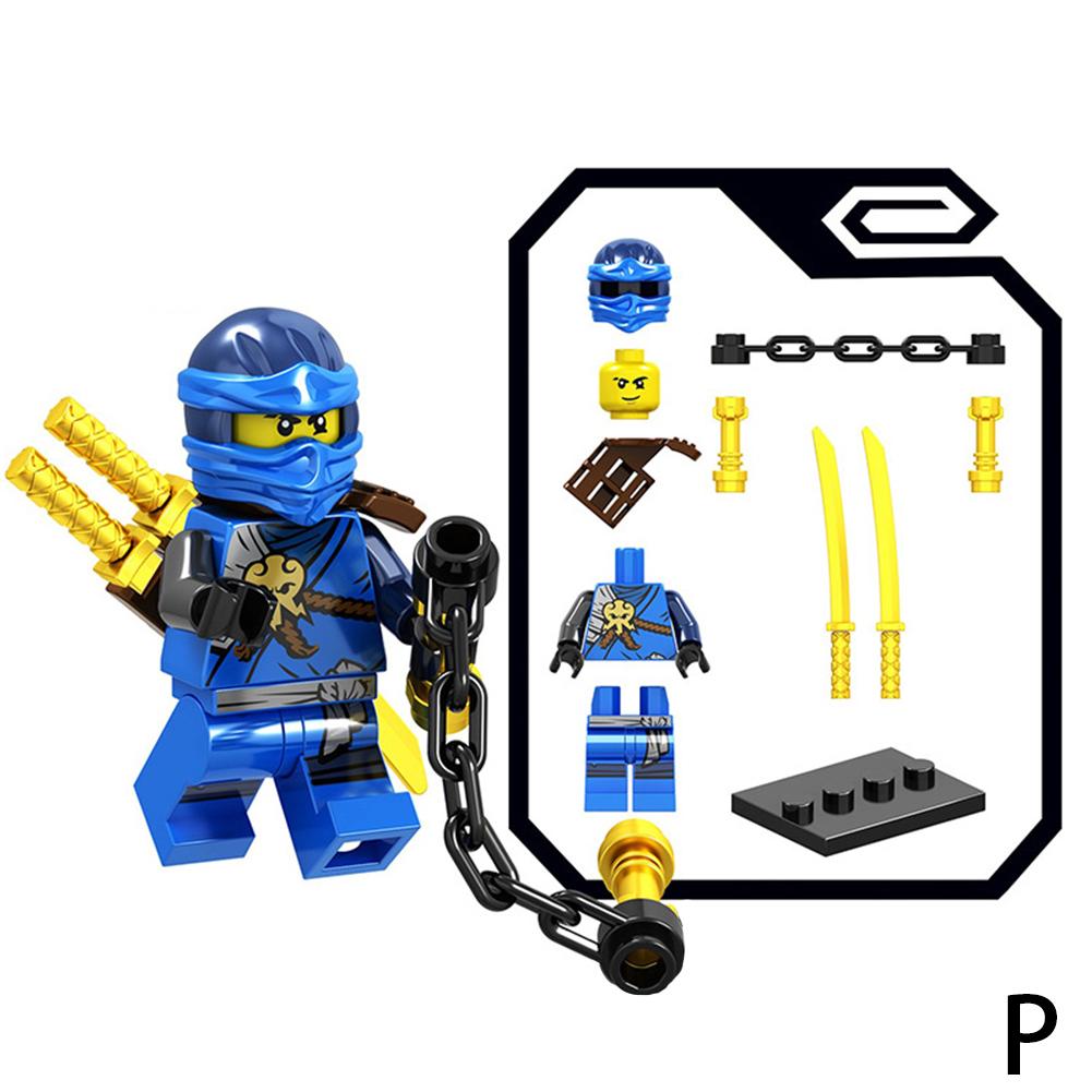 thumbnail image 1 of Guoku Ga131-148 Phantom Series - Minifiguras ninja para ensamblar educativas para niños, 1 of 2