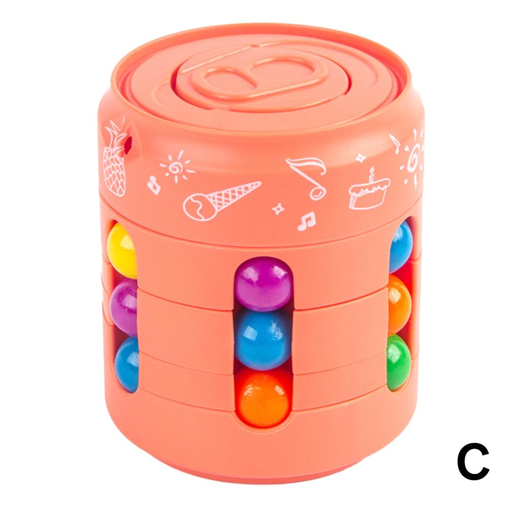 thumbnail image 1 of Cubo de Rubik mágico con forma de frijol, giroscopio para niños, bola giratoria de dedo, artefacto de descompresión, juguete educativo para niños, 1 of 7