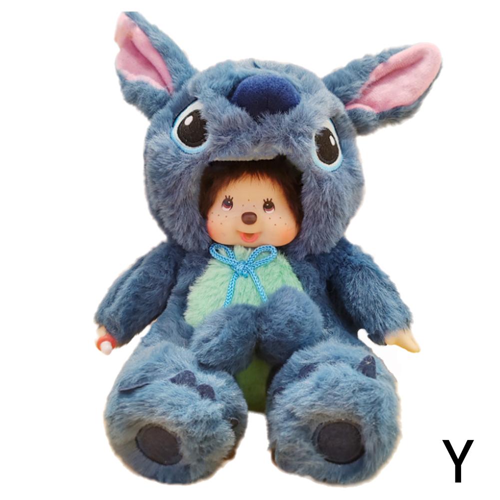 thumbnail image 1 of Muñecas de anime de dibujos animados Monchhichi Stitch Regalos de cumpleaños Suministros de boda Muñeca Máquina de garra Muñeca transfronteriza, 1 of 7