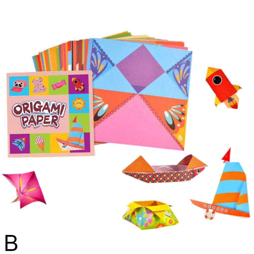 thumbnail image 1 of Rompecabezas de origami creativo de colores para jardín de infantes, materiales hechos a mano, 1 of 7