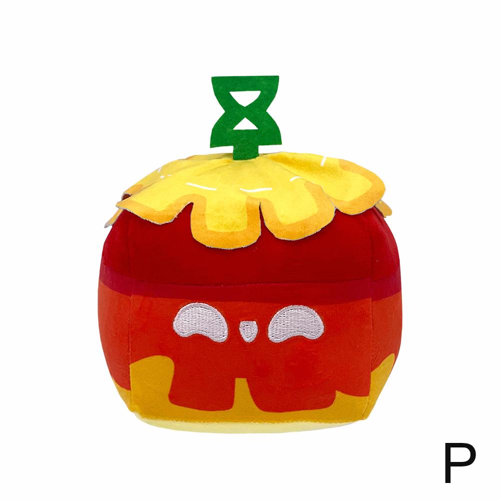 Muñeca de peluche de anime Bloxfruits, fruta del diablo, caja de frutas, máquina de agarre.