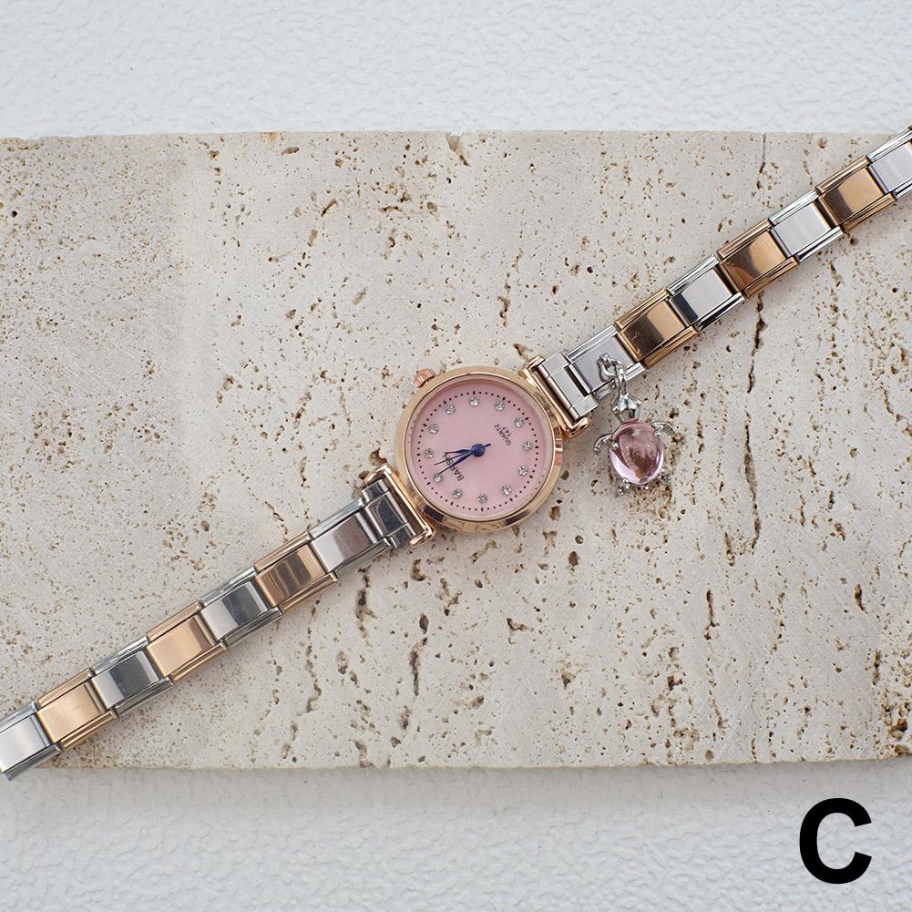 thumbnail image 1 of Nueva pulsera modular italiana con lazo de gato de dibujos animados, cadena elástica para armar con personalidad., 1 of 7