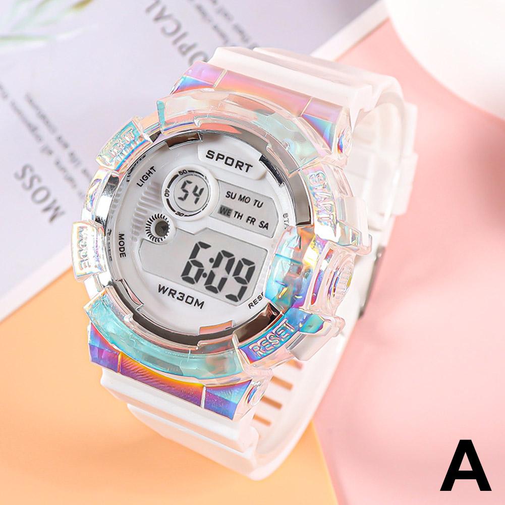 Nuevo reloj electrónico con pantalla digital, estilo coreano, moderno, deportivo y multifuncional para hombres y mujeres.