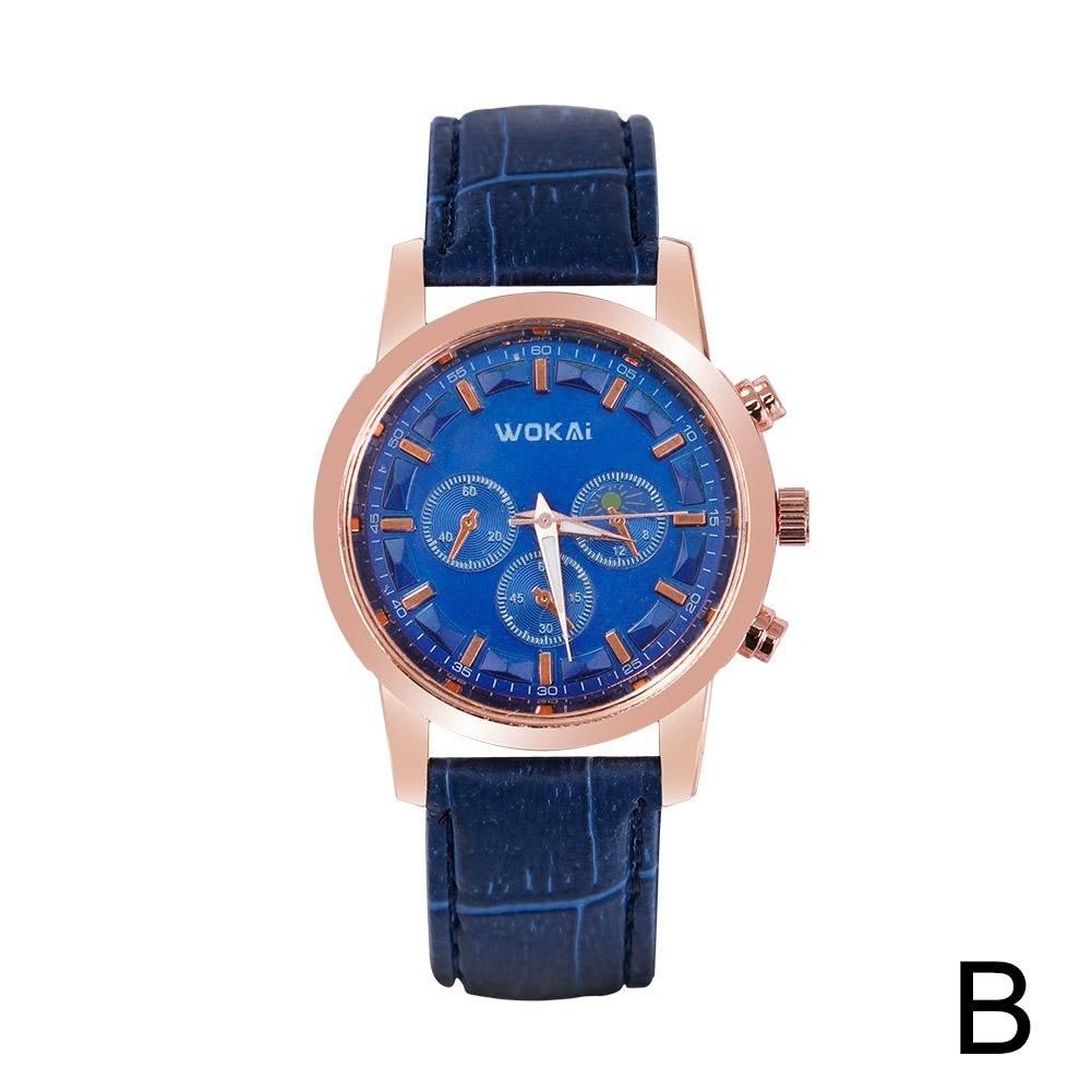 thumbnail image 1 of Reloj de negocios Wokai Wokai, reloj deportivo de cuarzo, reloj informal con cinturón para hombre, 1 of 7